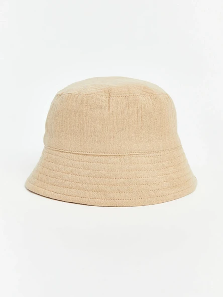 LCW baby Bej Erkek Bebek Bucket Şapka ürün görseli 1