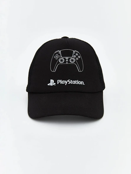 LCW ACCESSORIES Siyah Playstation Baskılı Erkek Çocuk Kep Şapka ürün görseli 1