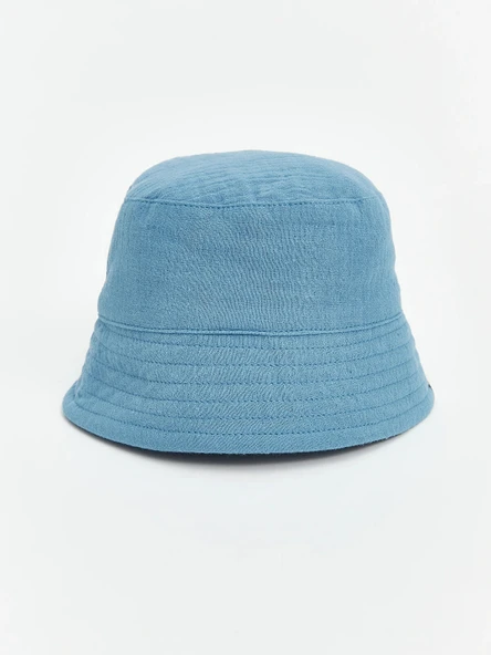 LCW baby İndigo Erkek Bebek Bucket Şapka ürün görseli 1