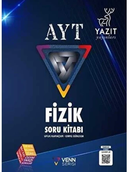 YAZIT VENN SERİSİ YKS AYT FİZİK SORU KİTABI *YENİ* ürün görseli 1
