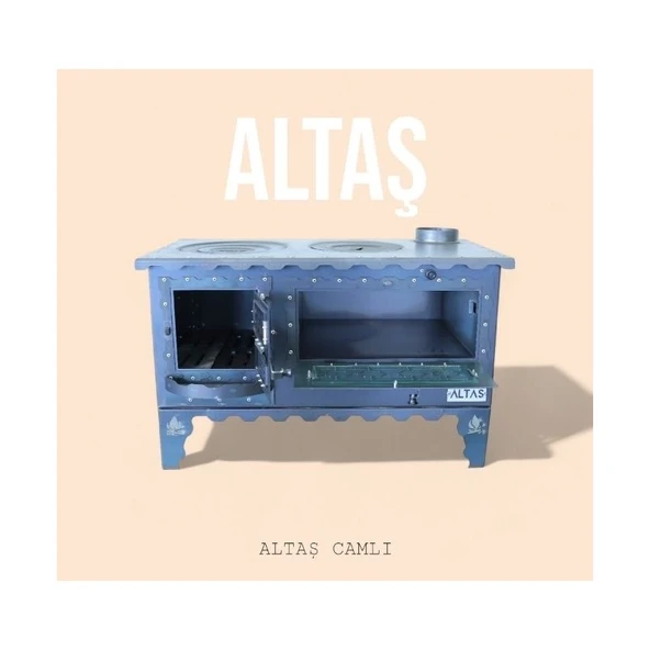Altaş Camlı Kuzine Soba  (4mm) - Resim 2