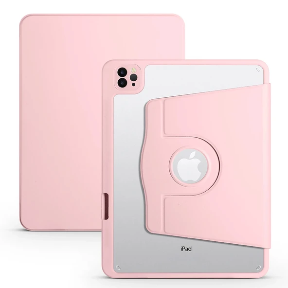 Apple iPad Pro 11 2018 Kılıf Zore Termik Kalem Bölmeli Dönebilen Standlı Kılıf ürün görseli 1