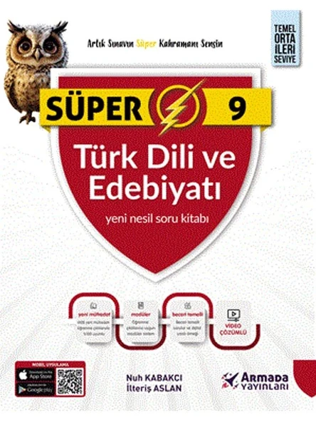 ARMADA 9.SINIF SÜPER TÜRK DİLİ VE EDEBİYATI SORU KİTABI YENİ NESİL ürün görseli 1