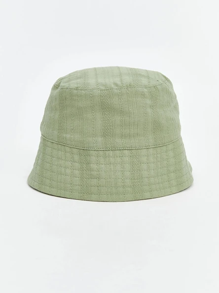 LCW baby Yeşil Basic Erkek Bebek Bucket Şapka ürün görseli 1