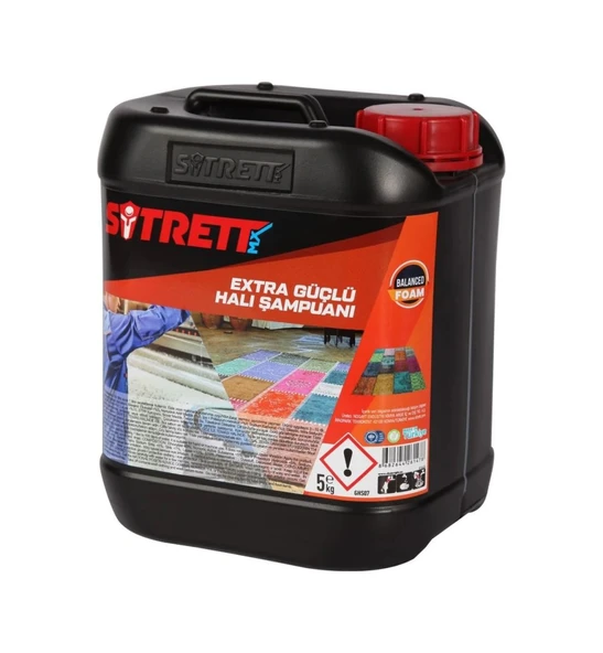 SİTRETT MX Halı Şampuanı Endüstriyel Plus + 5 Kg. ürün görseli 1