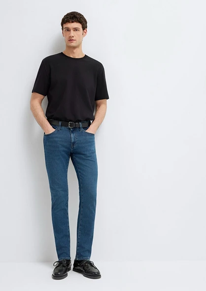 M00351A3285 MAVİ MARCUS DARK MOCCA MAVİ BLACK PANTOLON ürün görseli 1