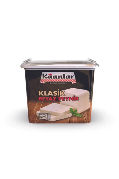 Kaanlar 600 Gr Trakya Naturel Klasik Beyaz Peyniri Tam Yağlı Olgunlaştırılmış Beyaz Peynir ürün görseli 1