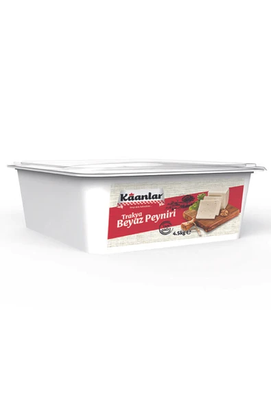Kaanlar 4,5 Kg Tam Yağlı Beyaz Peynir Trakya Yarı Yumuşak Taze Klasik Beyaz Peynir ürün görseli 1