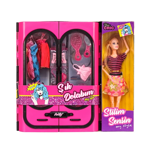Anlıly Elbise Dolaplı Bebek ürün görseli 1