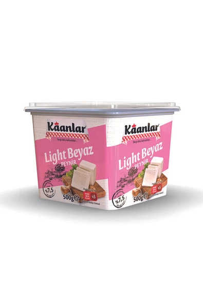 Kaanlar 500 Gr Light Beyaz Peynir ürün görseli 1
