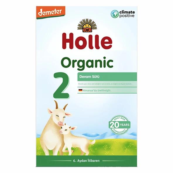 2 Organik Keçi Sütlü Devam Sütü 400 gr 6+ Ay ürün görseli 1