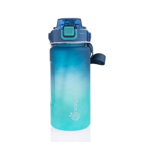 Tritan Matara Turkuaz Mavi 1500 ml (5 ADET) ürün görseli 1