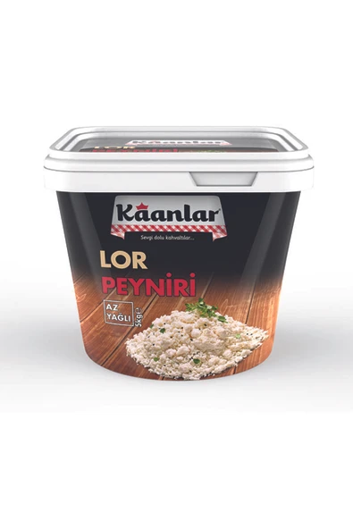 Kaanlar 5KG Az Yağlı Az Tuzlu Lor Peyniri Kova | Glutensiz Kahvaltılık Tatlı ve Börek İçin Uygun Lor Peyniri ürün görseli 1