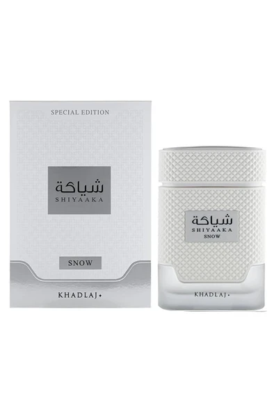 Khadlaj. Shiyaaka Snow Special Edition EDP 100 ml Erkek Parfüm ürün görseli 1