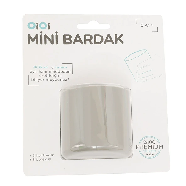 Mini Bardak Powder Grey (3 ADET) - Resim 2