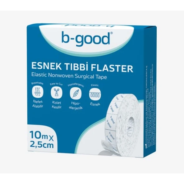 B-Good Fix Esnek Flaster 10 m x 2.5 cm ürün görseli 1