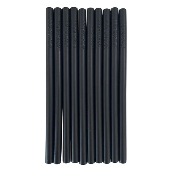 Silikon Pipet 10'lu Bitter Black - Resim 2