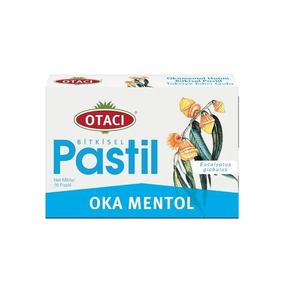 Otacı Oka Mentol Pastil İçeren Takviye Edici Gıda 16 Adet ürün görseli 1