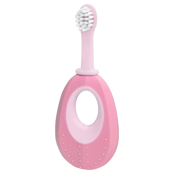 Humble Brush Baby Bebekler için Alıştırma Diş Fırçası - Pembe (4 ADET) ürün görseli 1