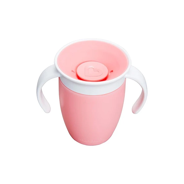 Miracle 360 Derece Alıştırma Bardağı 6+ Ay 207 ml Pembe (4 ADET) ürün görseli 1