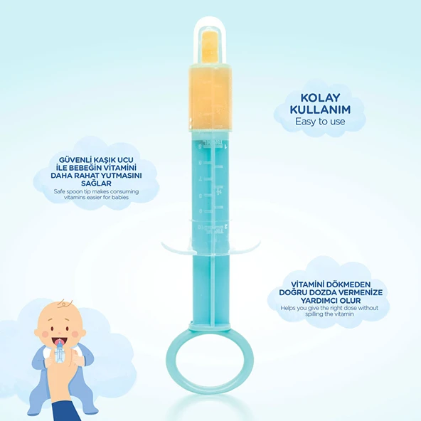 İlaç ve Vitamin Kaşığı (2 ADET) - Resim 3