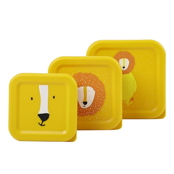 Mr. Lion Atıştırmalık Kabı 3'lü (4 ADET) ürün görseli 1