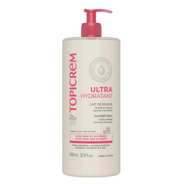 Topicream Ultra Hydratant Lait Showe Milk 1000 Ml ürün görseli 1