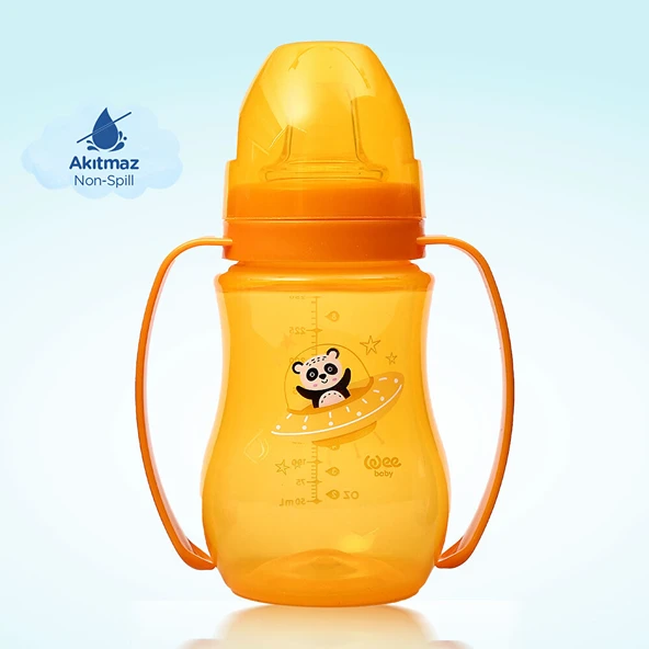Galaxy Akıtmaz Alıştırma Bardağı 250ml - Resim 3