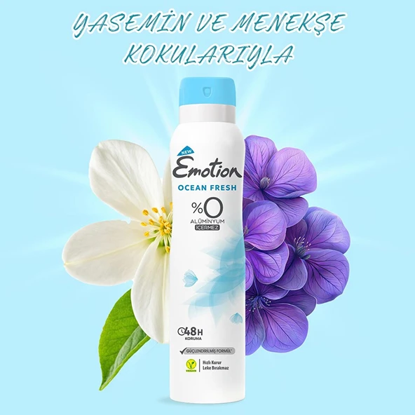 Kadın Deodorant Ocean Fresh 150 ml (5 ADET) - Resim 2