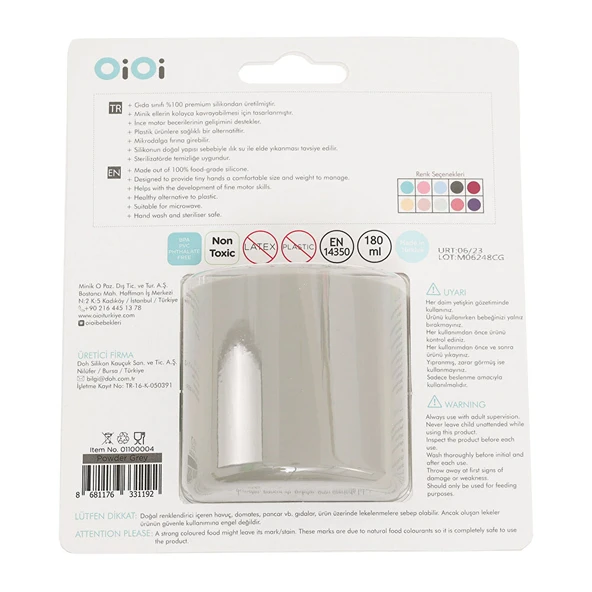 Mini Bardak Powder Grey (3 ADET) - Resim 3