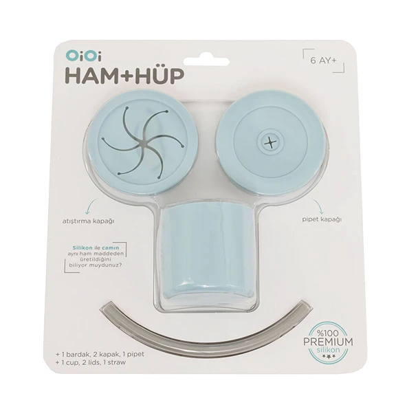 Ham + Hüp Mineral Blue / Powder Grey (2 ADET) ürün görseli 1