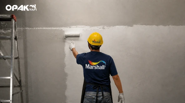 Marshall Akrikor Silikonlu + Örtücü Astar 2,5L - Resim 2