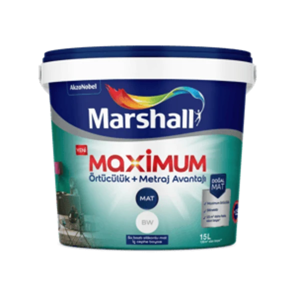 Marshall Maximum Mat İç Cephe Boyası Başak Esintisi 2,5L ürün görseli 1