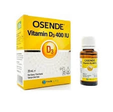 Osende Vitamin D3 Damla 400 IU 20 ml ürün görseli 1