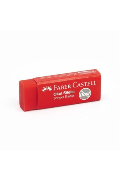 Faber Castell Kırmızı Renk Okul Silgisi Büyük 1 Adet ürün görseli 1