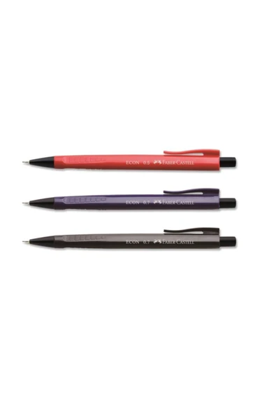 Faber Castell Econ 0.7 Kalem 3 Renk ürün görseli 1