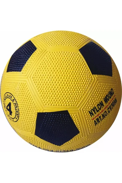 Janva Futbol Topu Kauçuk Sağlam 4 Numara Yeni Üretim Karışık Renkli Top ürün görseli 1