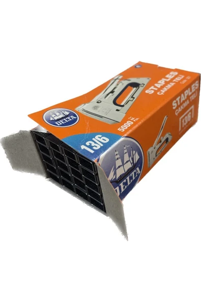 Delta Tools Delta Zımba 13/6 Paket-5000 Adet - Resim 3