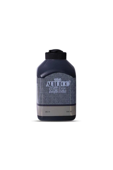 Artdeco Akrilik Boya 500 Ml Siyah Akrilik Boya ürün görseli 1