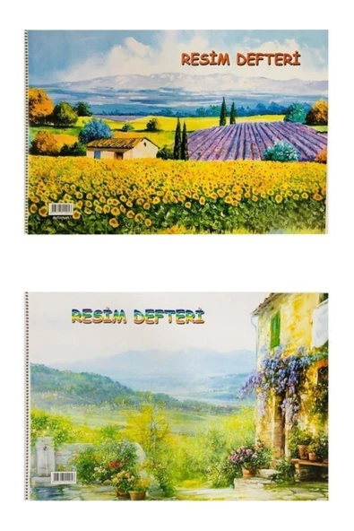 Arthobi Spiralli Resim Defteri 15 Yaprak 25 X 35 Cm 2 Adet ürün görseli 1