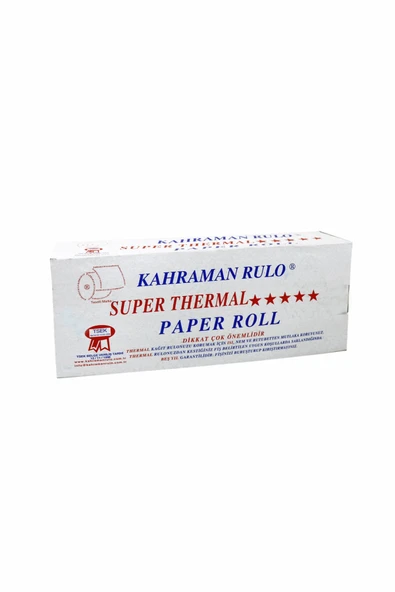 Kahraman 110X30 Termal Rulo 5 Li ürün görseli 1