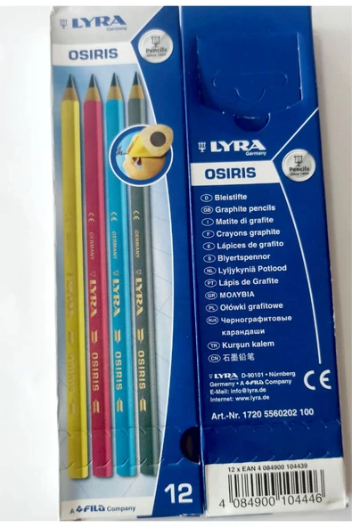 LYRA Osiris 24'lü Kurşun Kalem Seti Üçgen ürün görseli 1