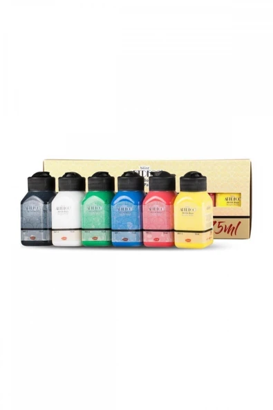 Artdeco Canlı Renkler 6x75ml Akrilik Boya Seti -1 ürün görseli 1