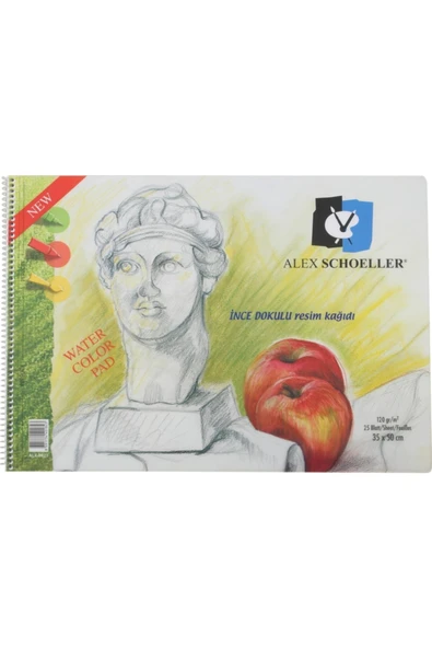 alex sholler Alex Schoeller Resim Defteri 35x50 120 Gr. 25 Sayfa ürün görseli 1