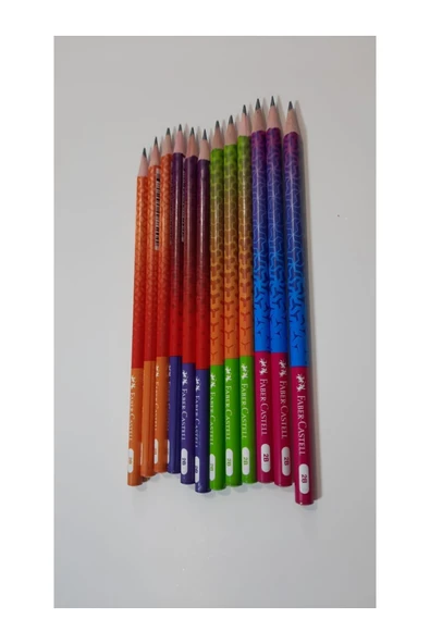 Faber Castell Kurşun Kalem 12 Adet Smoothie 2b Kurşun Kalem ürün görseli 1