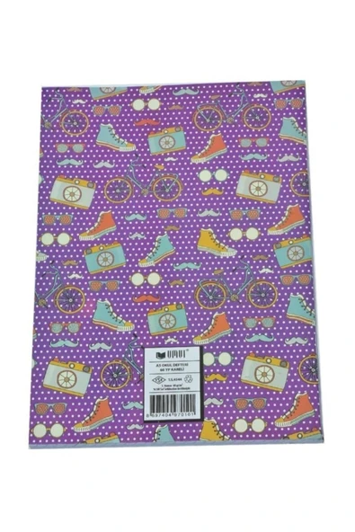 Umut A5 Karton Kapak 60 Yp.kareli Defter - Resim 2