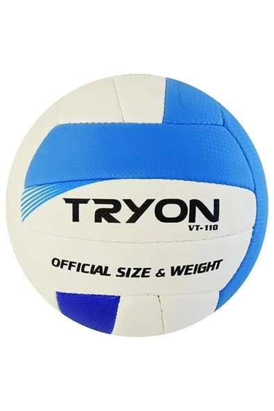 TRYON Voleybol Topu Mavi Beyaz Vt-110 ürün görseli 1