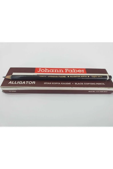 Johann Faber Siyah Kopya Kalemi 12 Adet Orijinal Kutusunda Asetat Kalemi 1700 ürün görseli 1