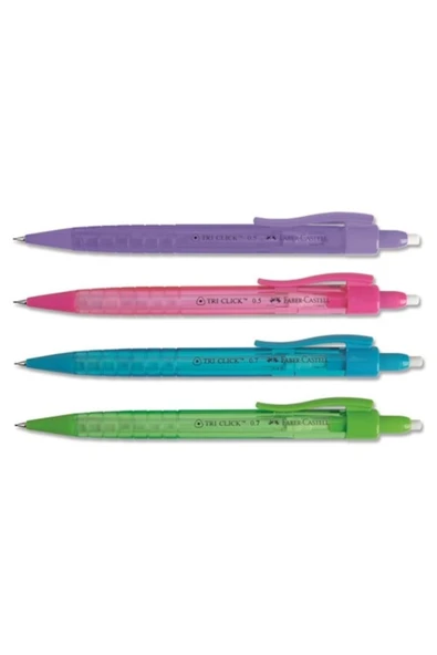 Faber Castell 0.7 Mm Trı-clıck Mor - Resim 2