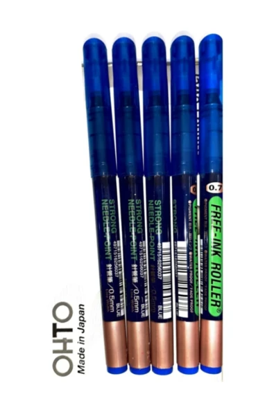 Ohto Cfr-157csn 0.7 Mm Mavi Free Ink Roller Kalem 1 Adettir ürün görseli 1